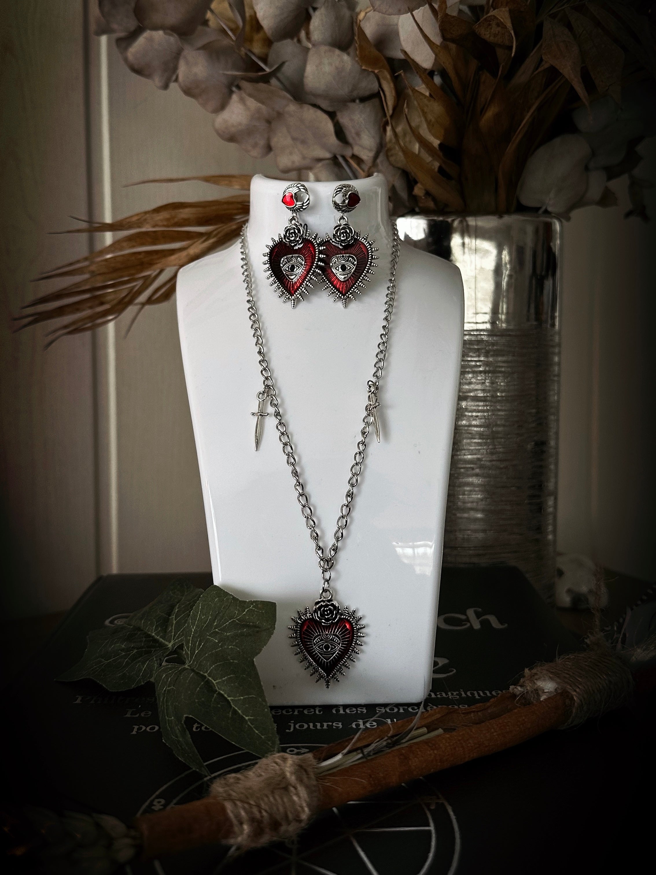 Parure Red Heart